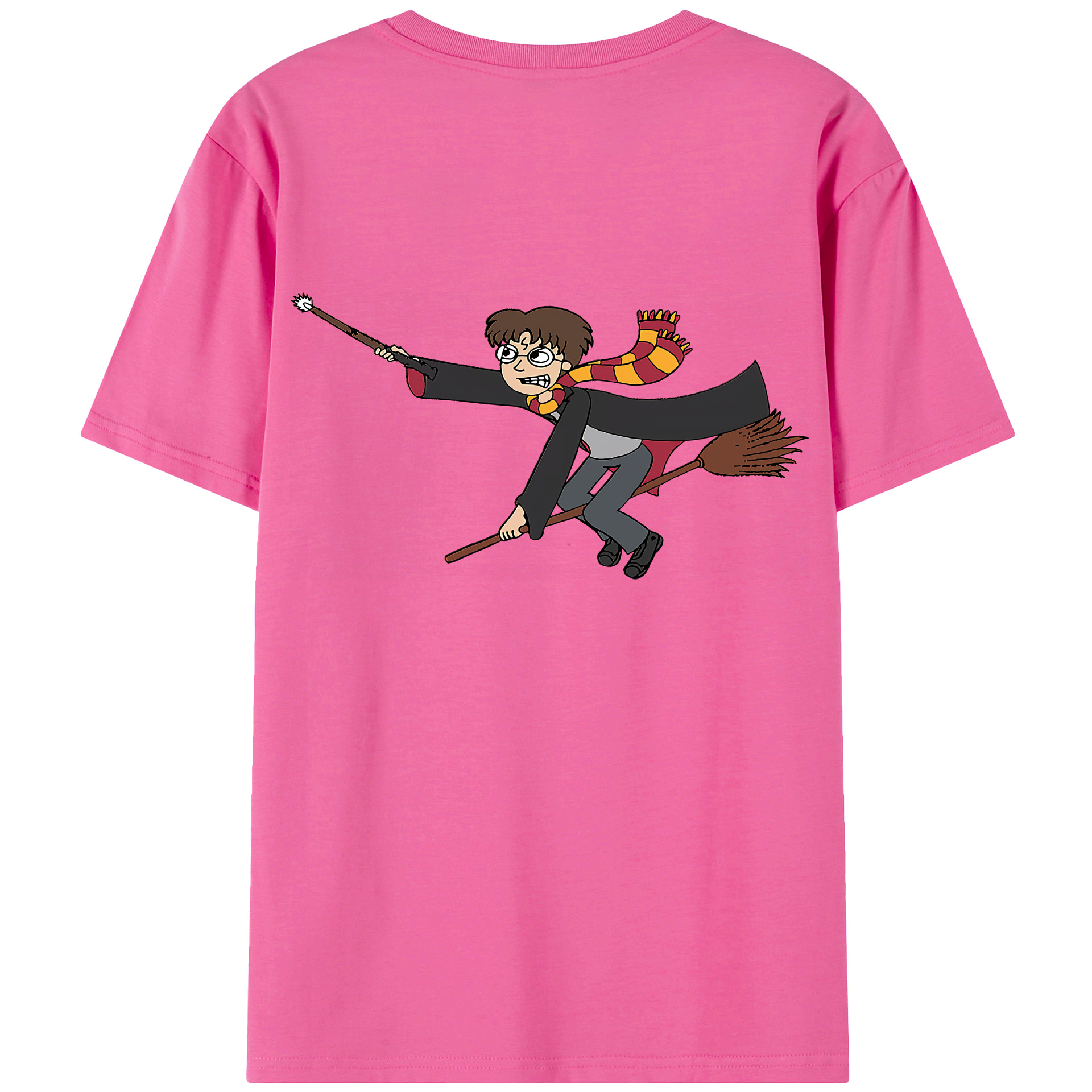 （画像用） Harry Potter ハリー・ポッターシリーズ レディース半袖Tシャツ(バックプリント)